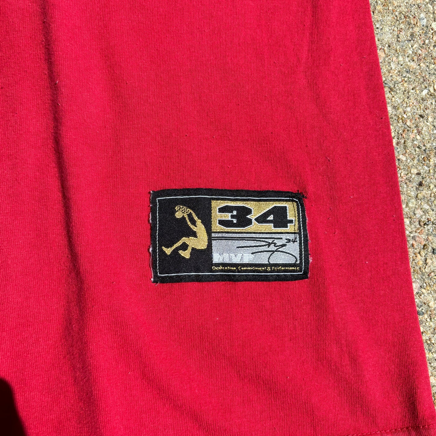 Y2K Shaq Logo tee Xl